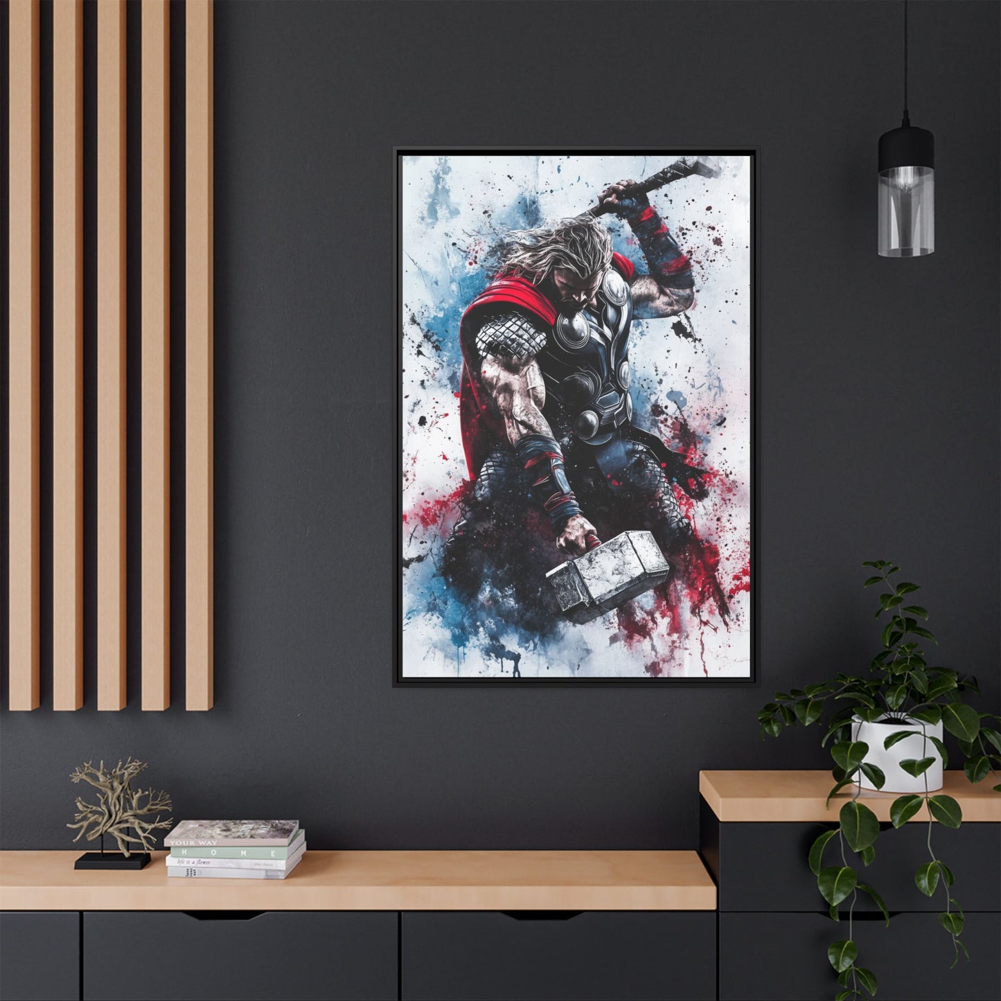 Marvel Thor Splash Art