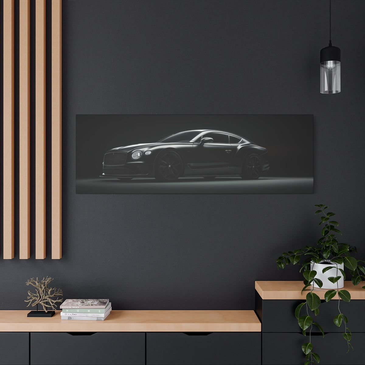 Bentley Continental GT Matte Black
