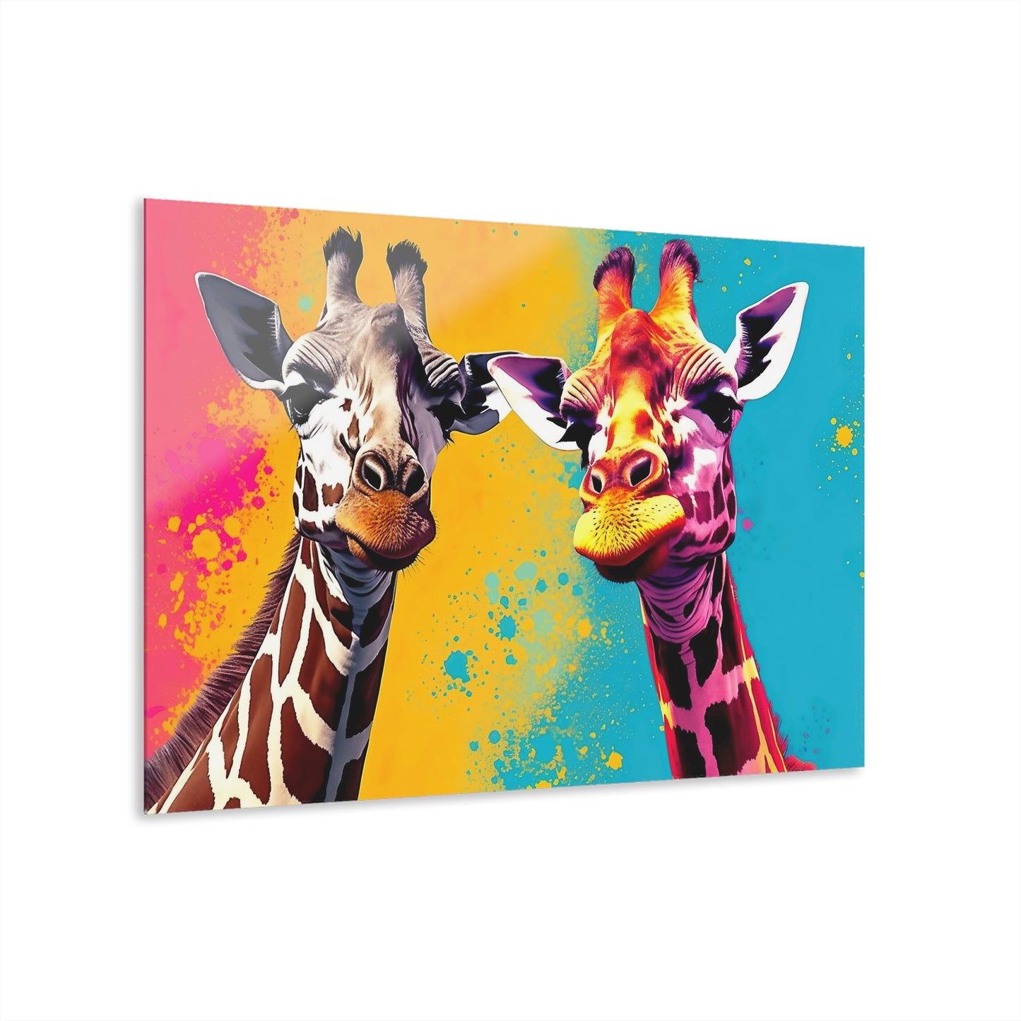 Colorful Giraffes