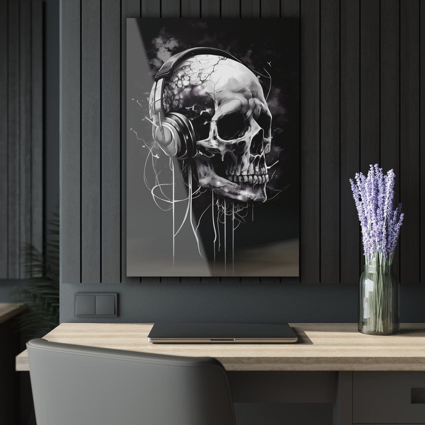 Black Music Skull
