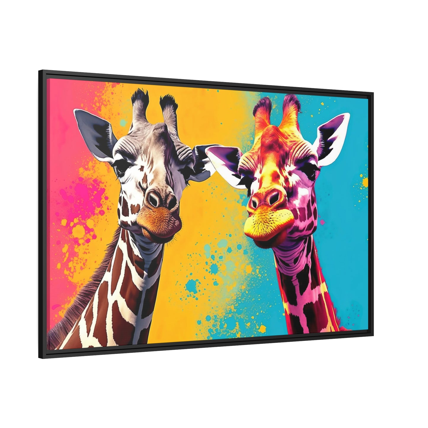 Colorful Giraffes