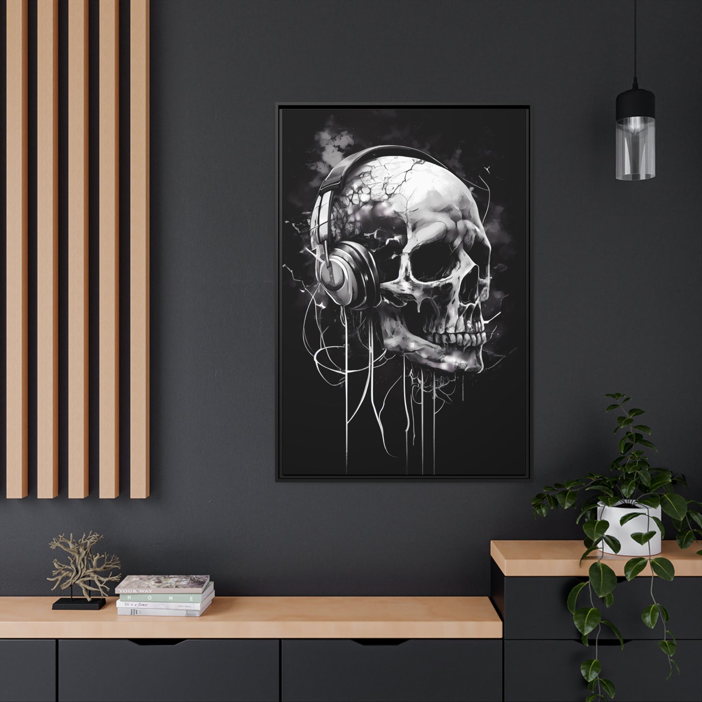 Black Music Skull