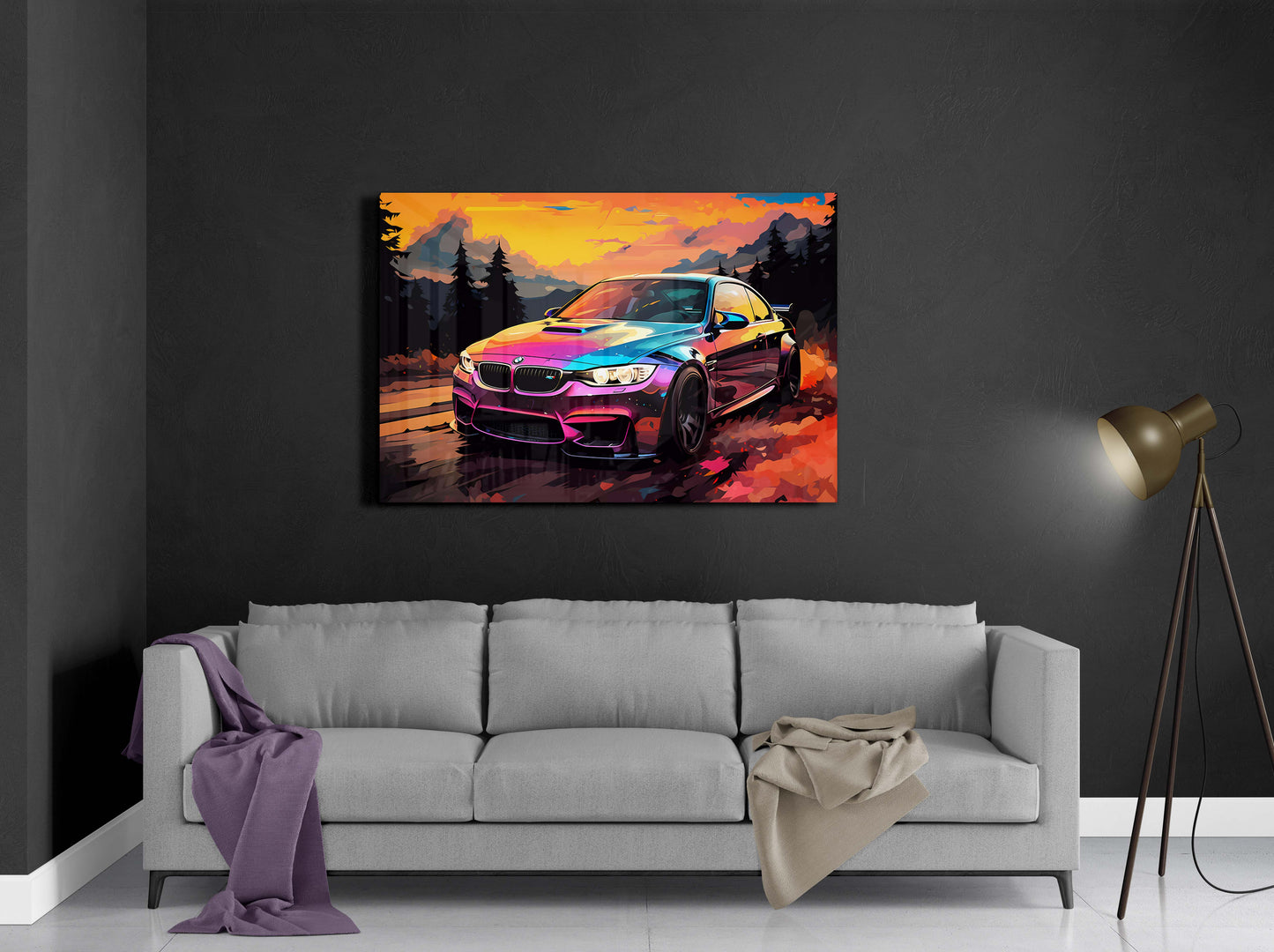 BMW M4 Sunset