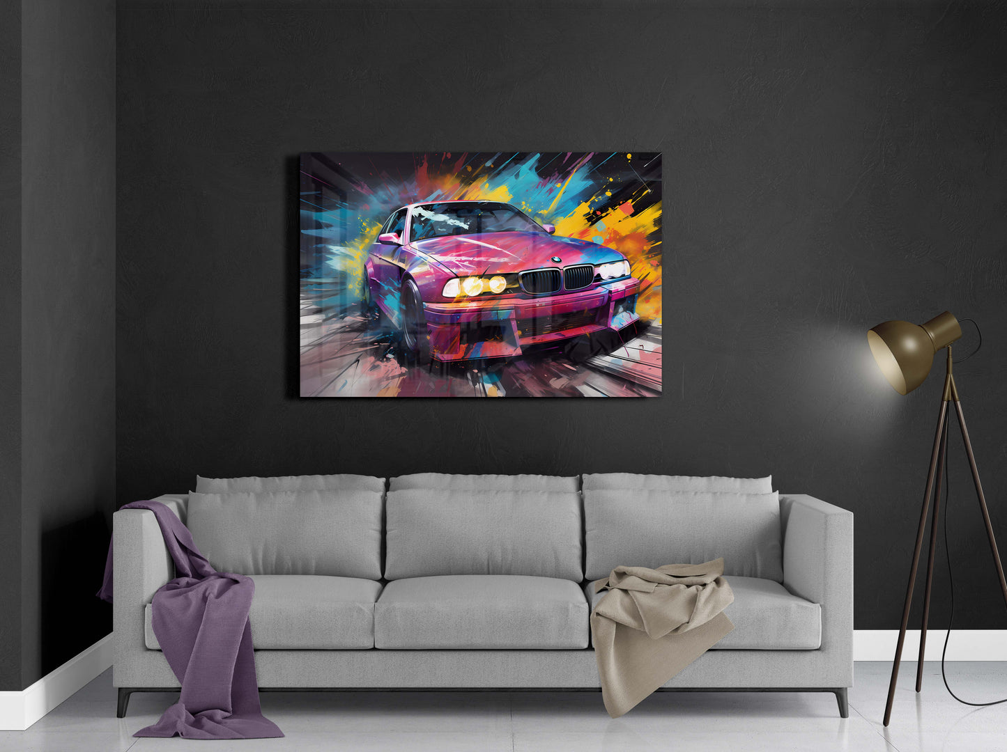BMW E36 Pink