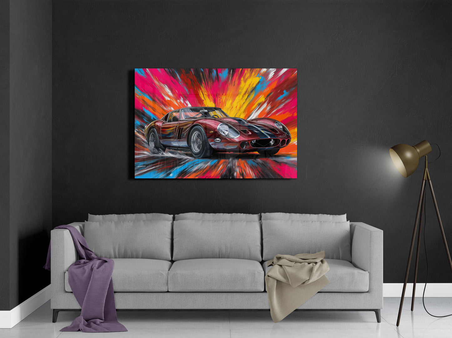 Colorful Ferrari 250 GTO