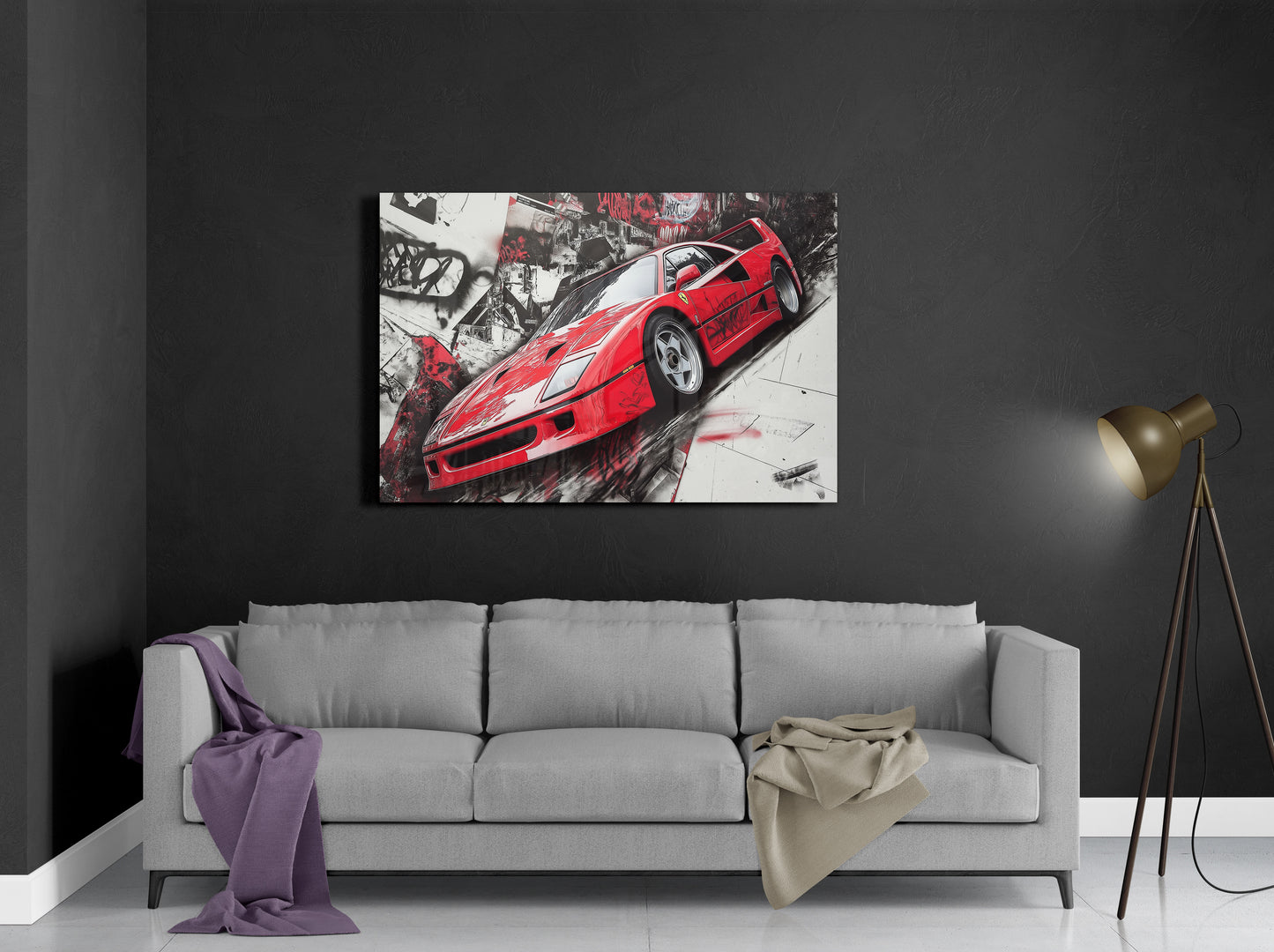 Ferrari F40 Graffiti