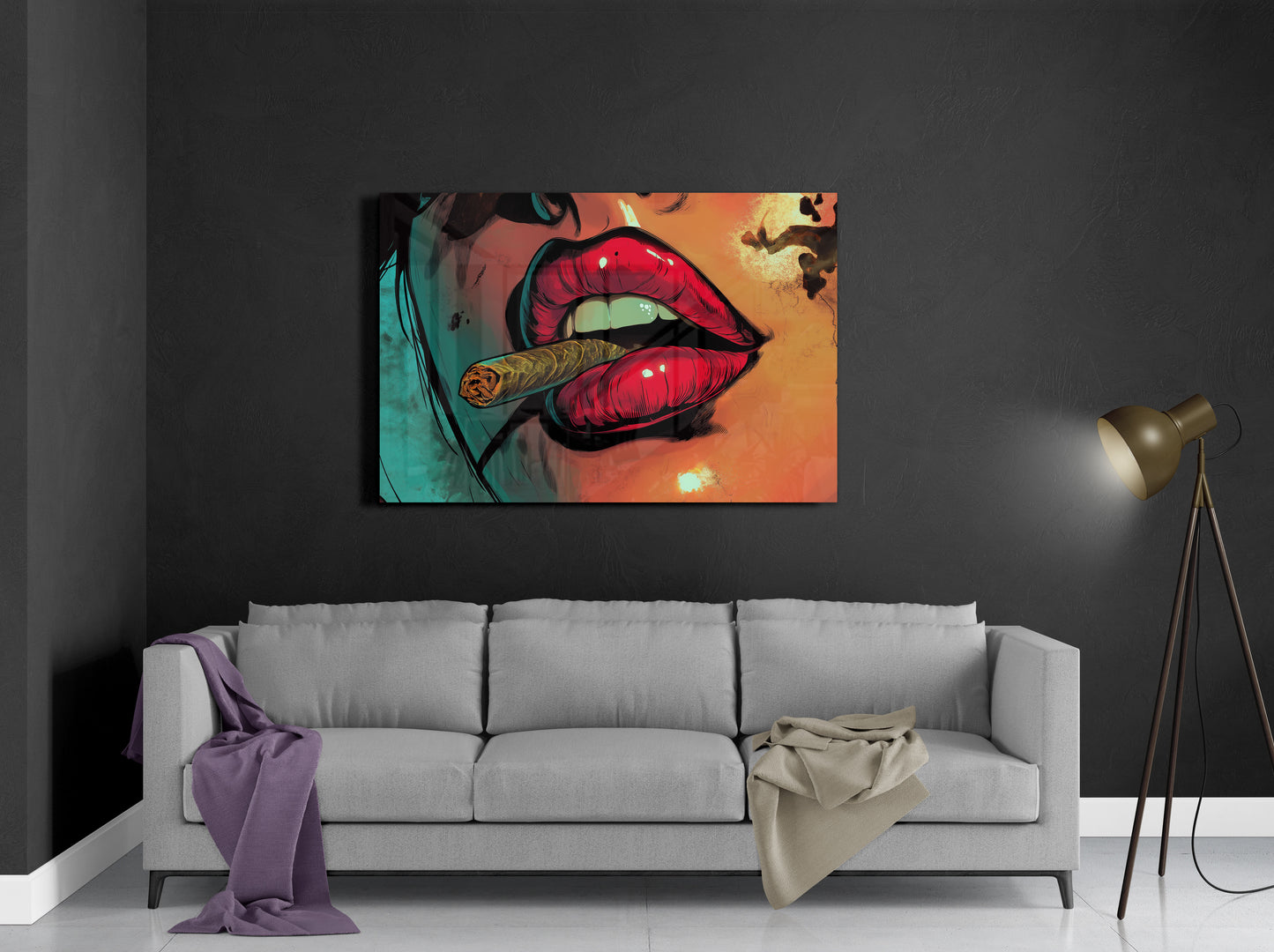 Smoking Lips