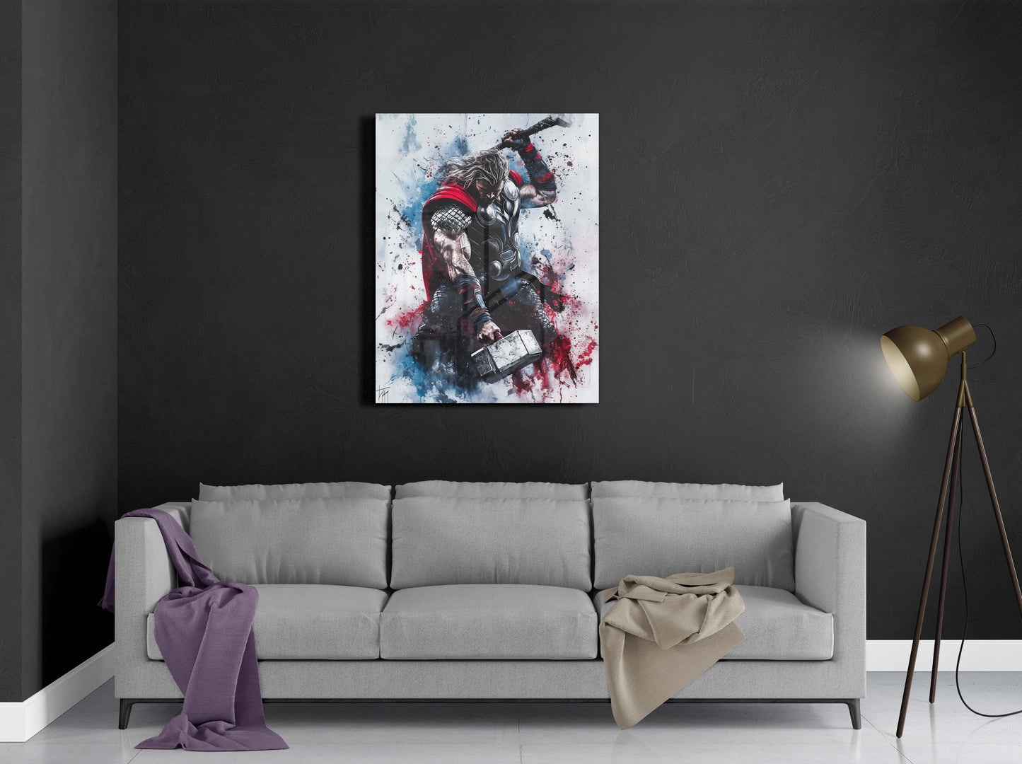 Marvel Thor Splash Art