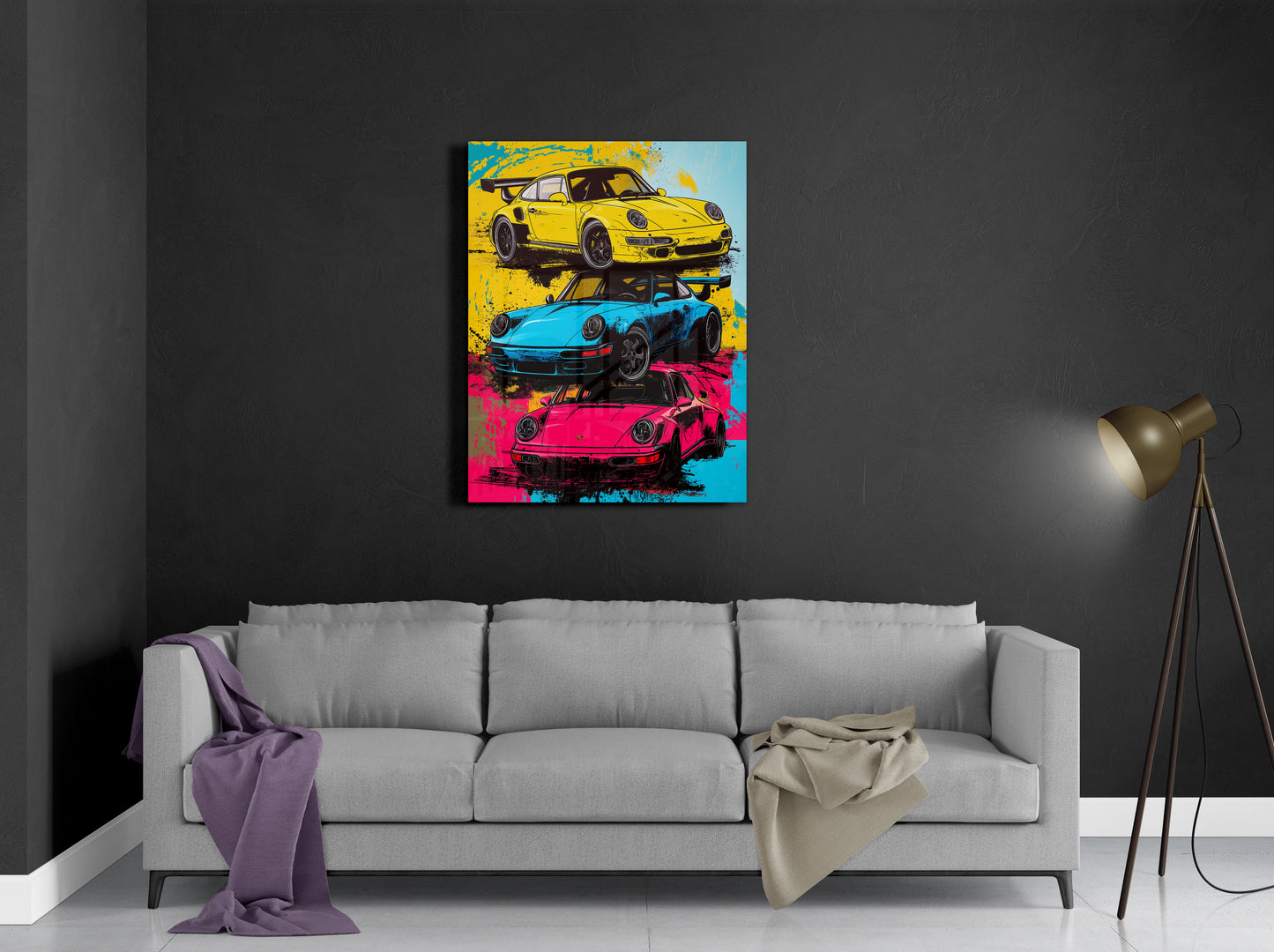 Porsche Pop Art Triplet