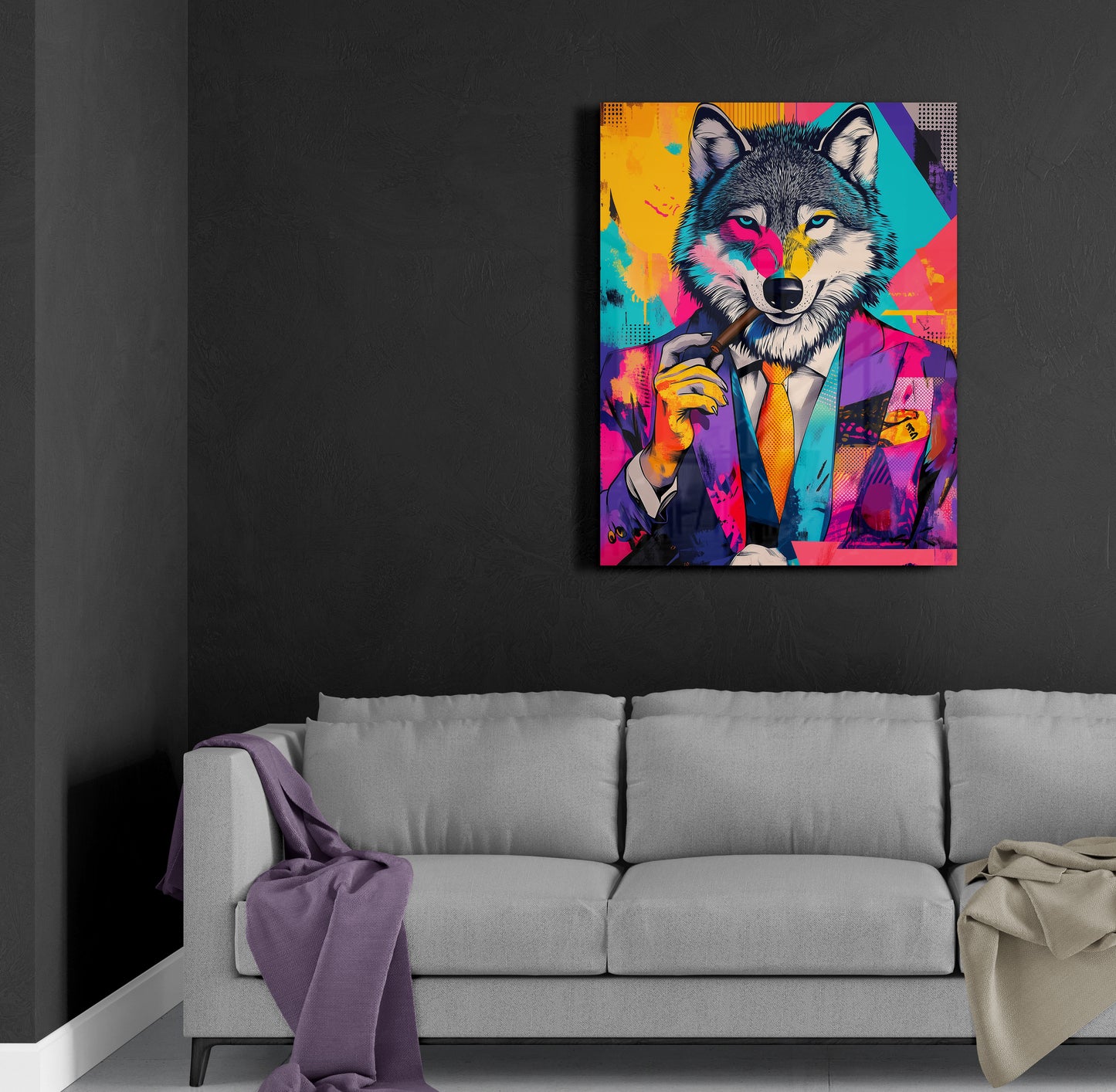 Pop Art Wolf
