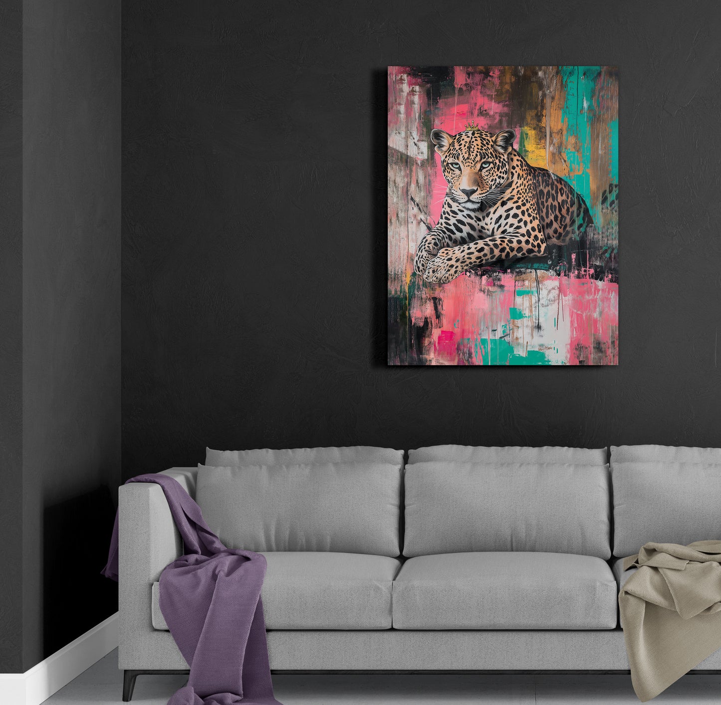 Pop Art Leopard