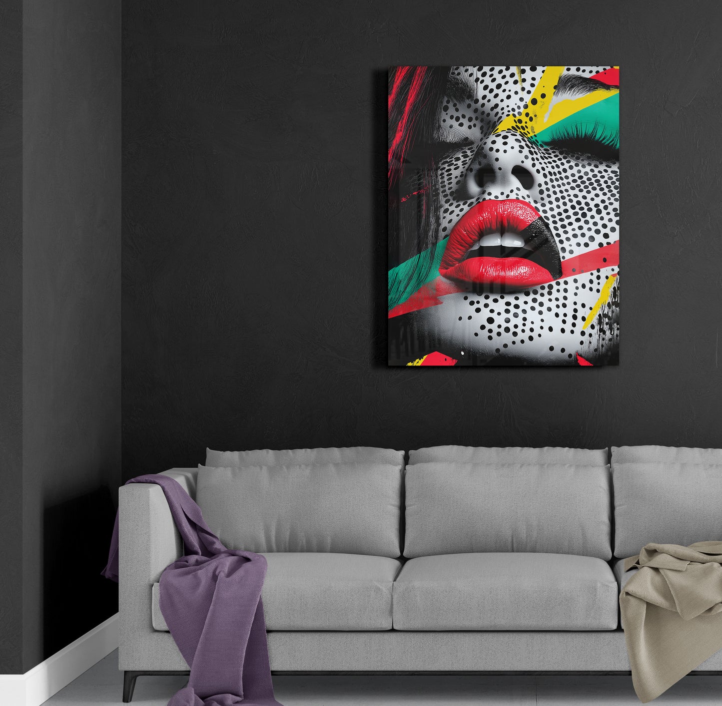 Pop Art Face