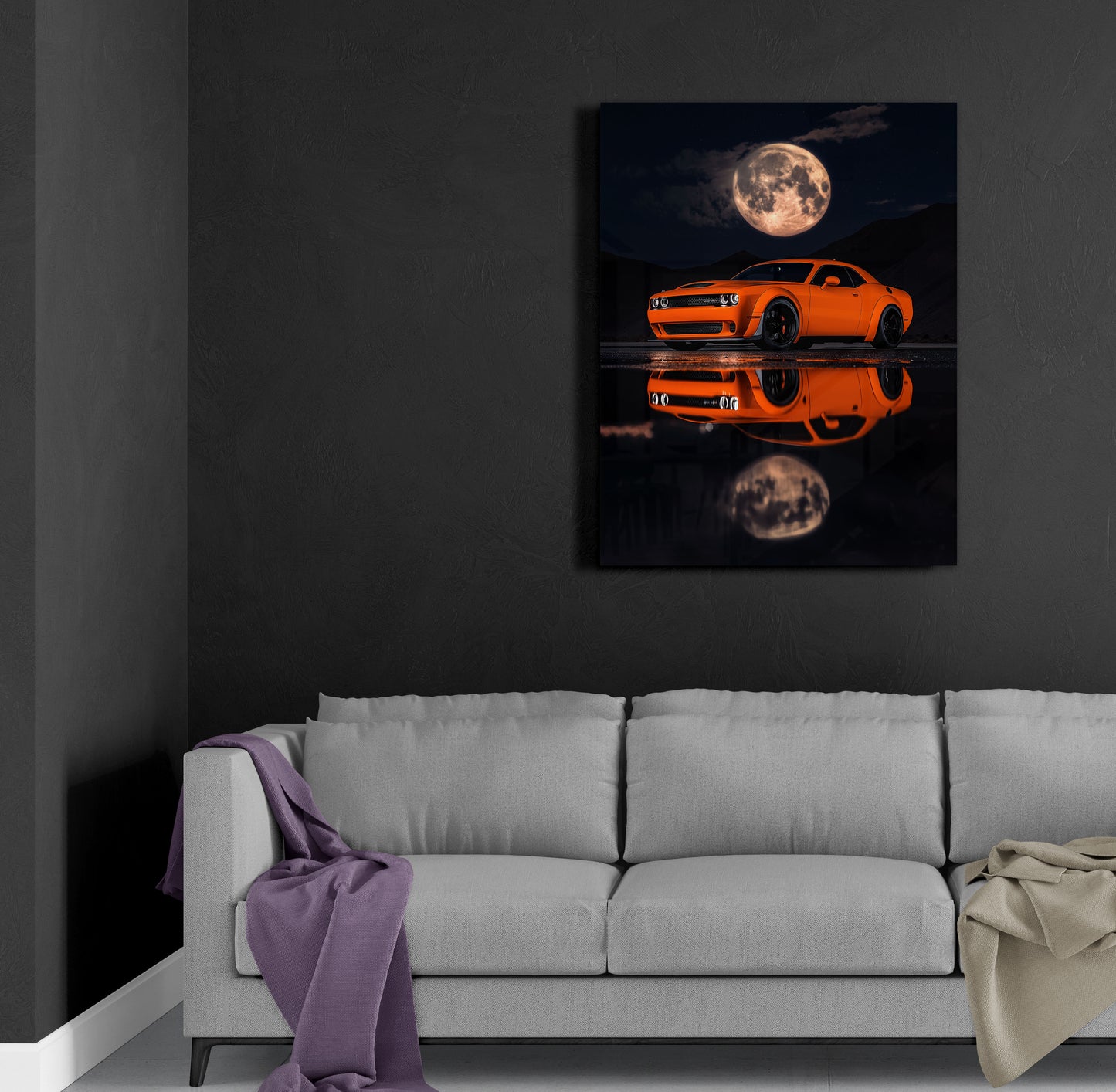 Dodge Challenger Full Moon