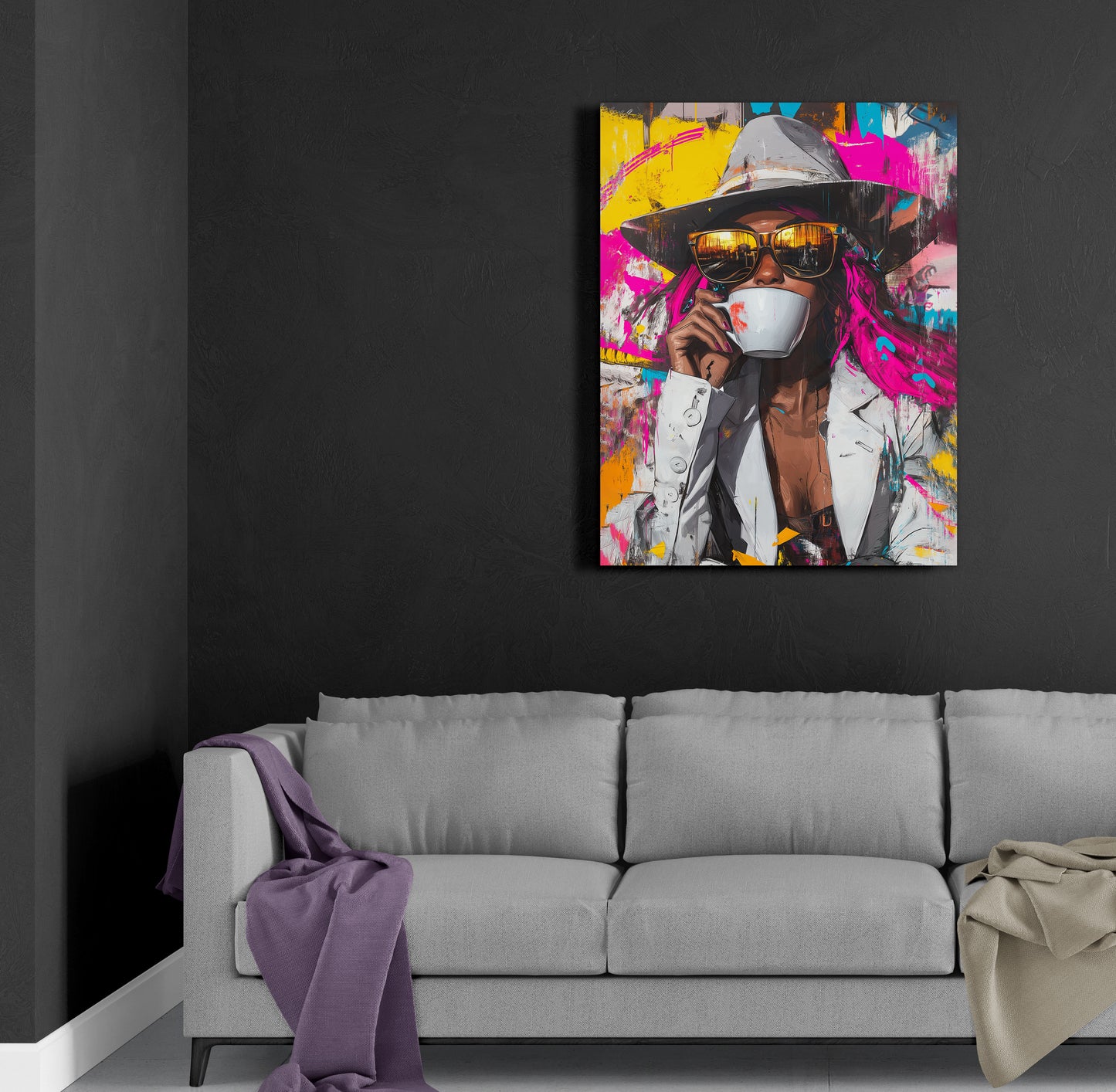 Modern Pop Art Woman