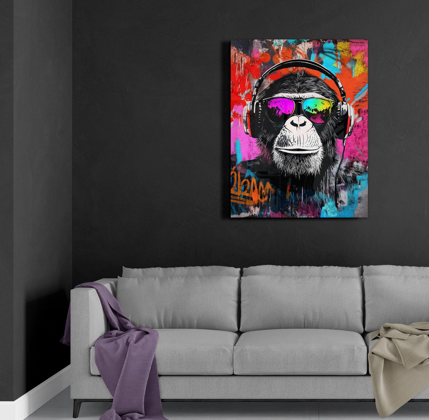 Music Pop Art Monkey