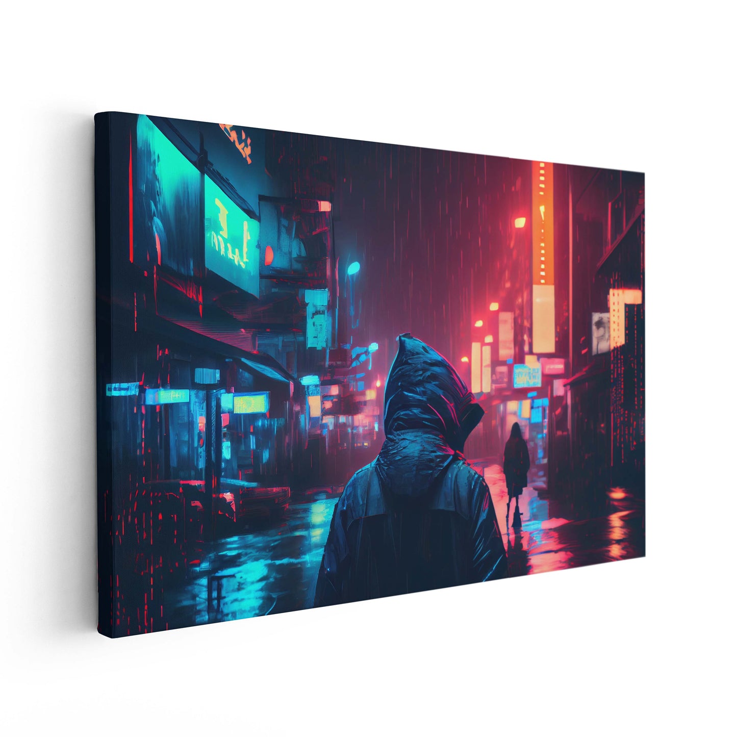 Cyberpunk City Nightlife