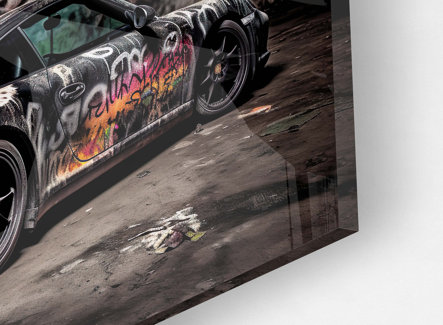 Porsche 911 Graffiti Garage