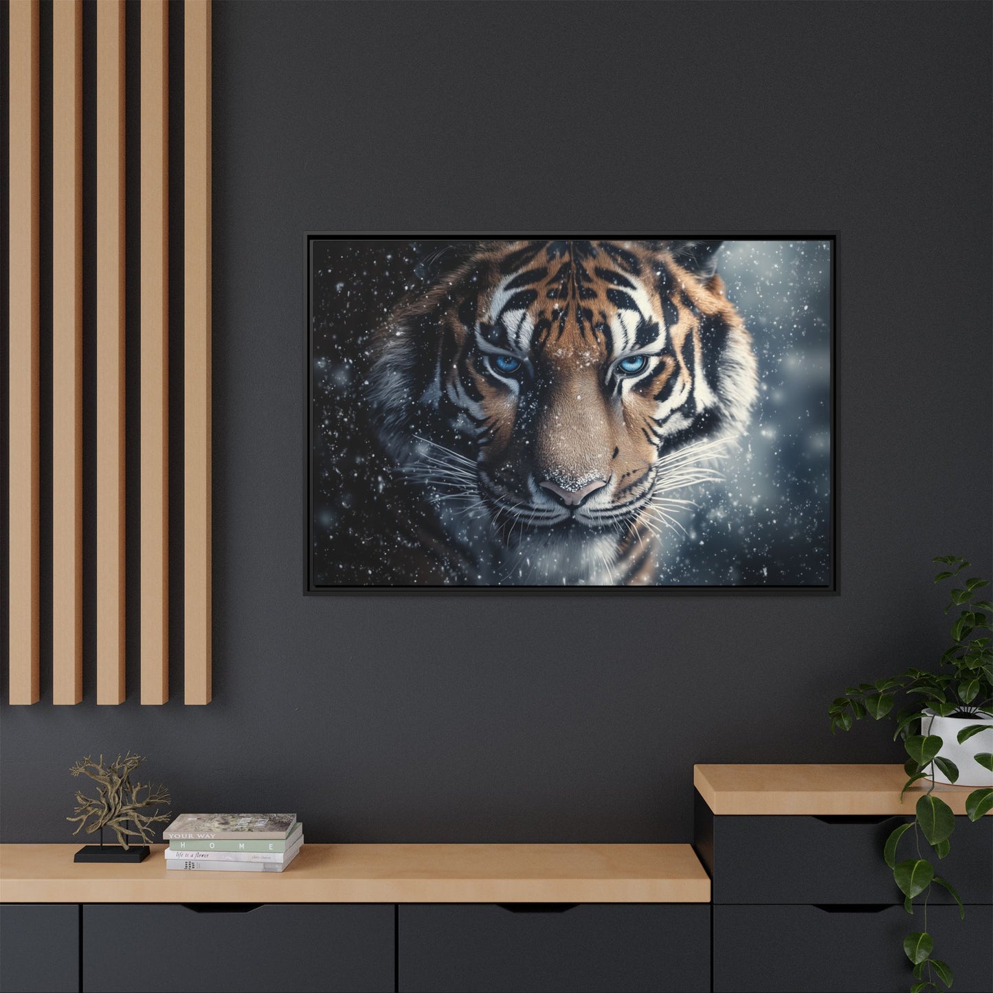 Majestic Tiger In The Snow