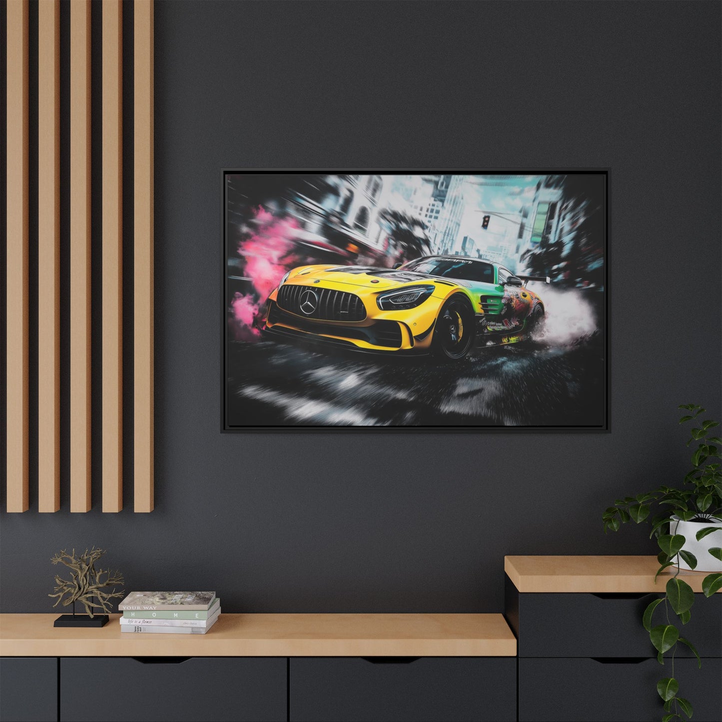 Mercedes AMG GT-R Illustration