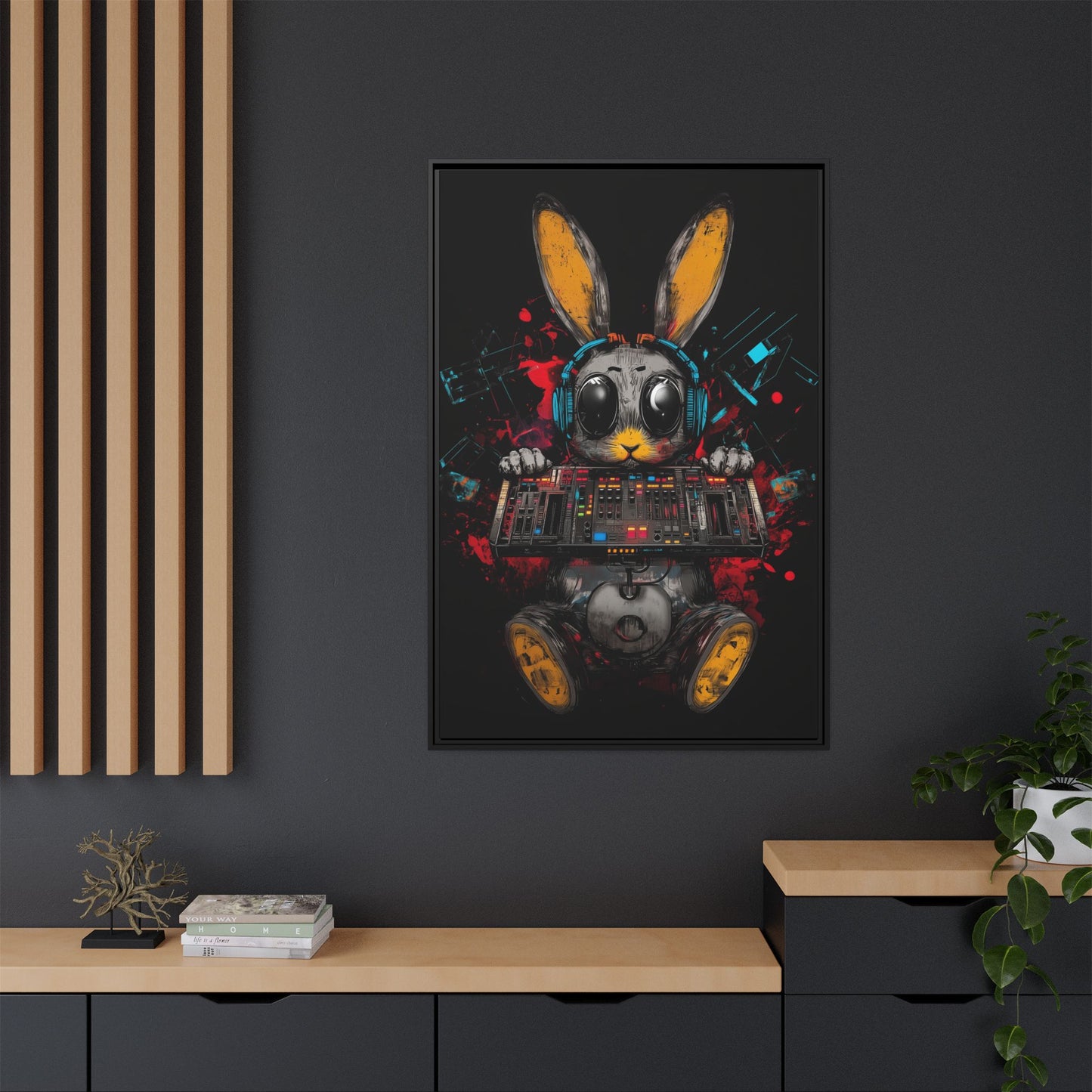 Steampunk DJ Bunny