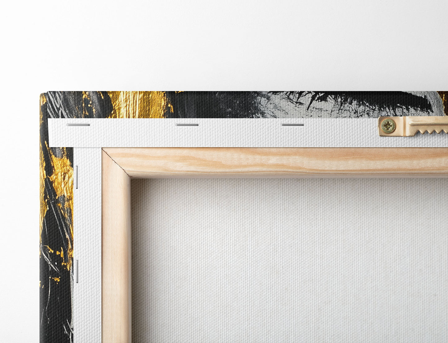 Gold Abstract Woman