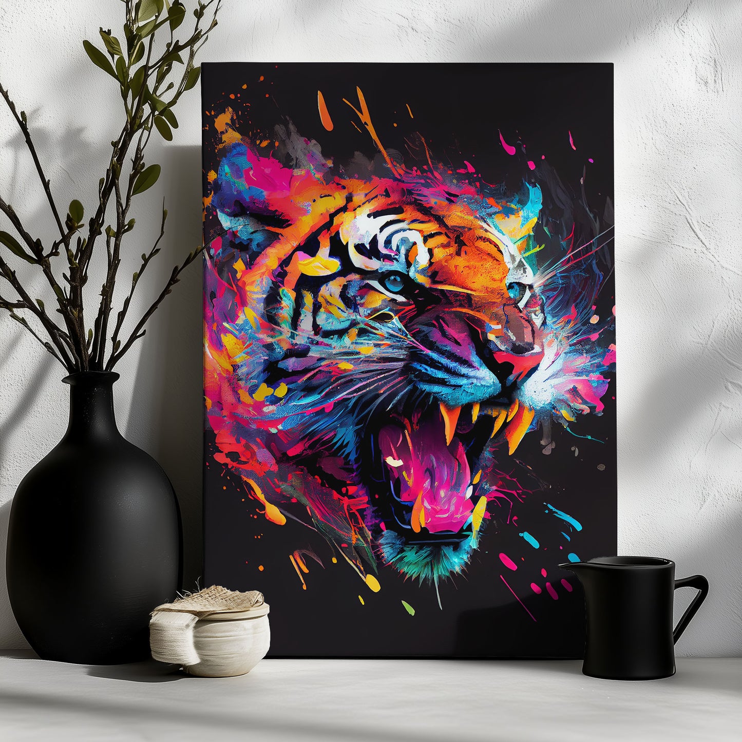 Tiger Color Splash