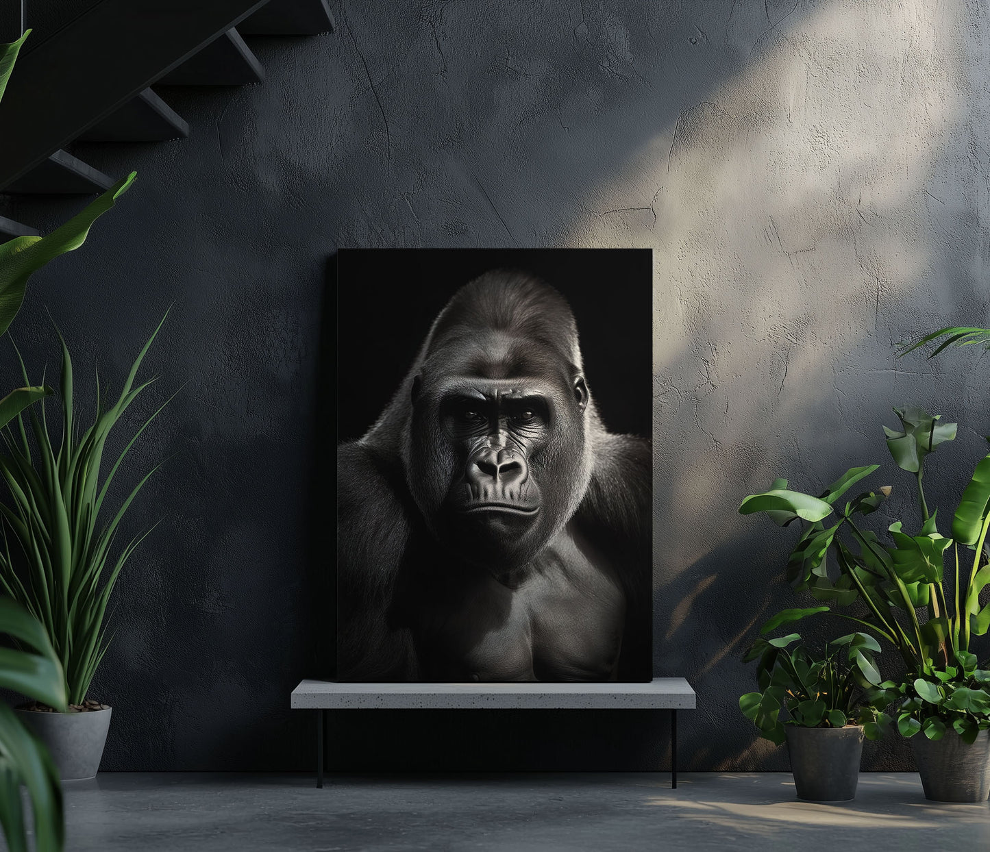 Gorilla Black & White