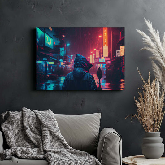 Cyberpunk City Nightlife