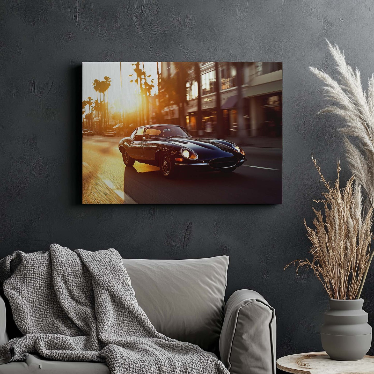 Jaguar E-Type 1961 Sunset
