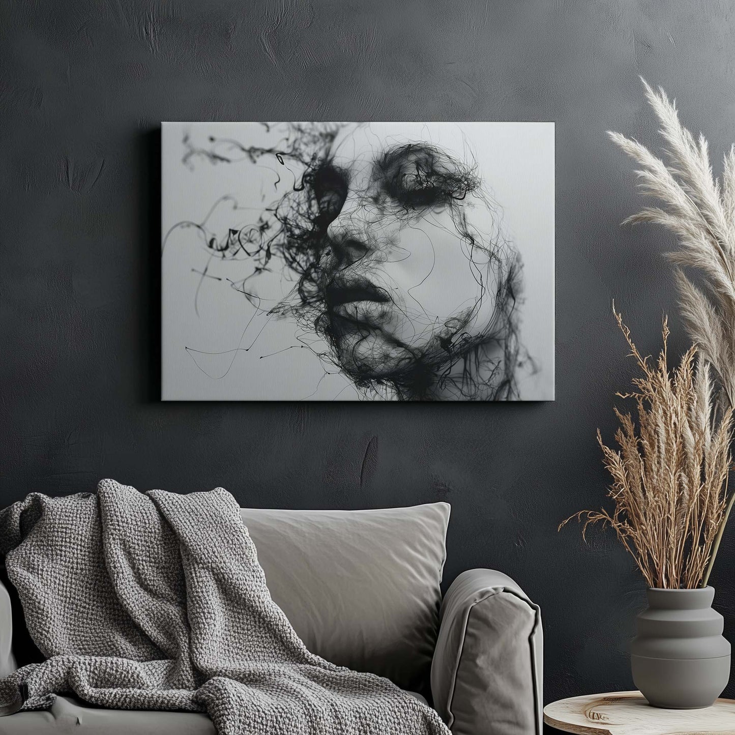 Dust Face Black & White