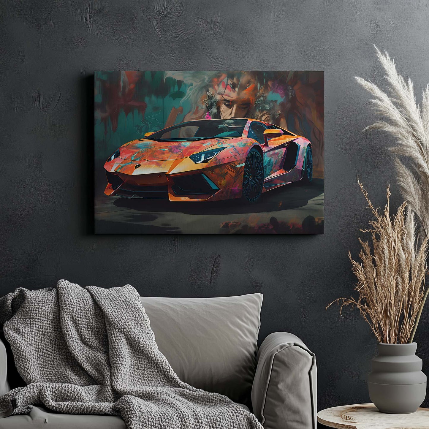 Graffiti Lamborghini