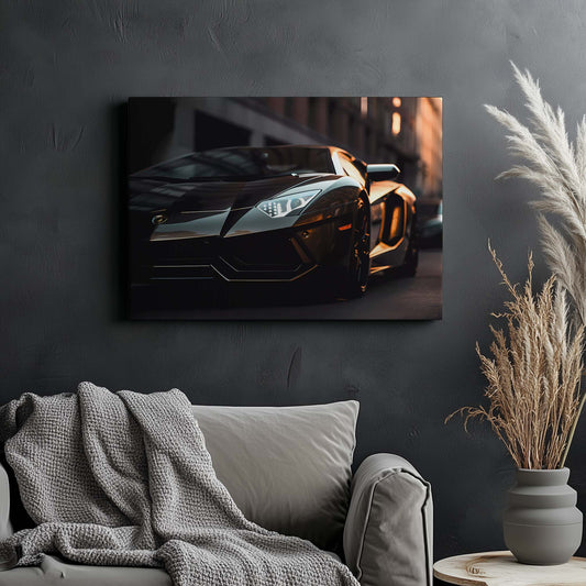 Lamborghini Aventador Close up