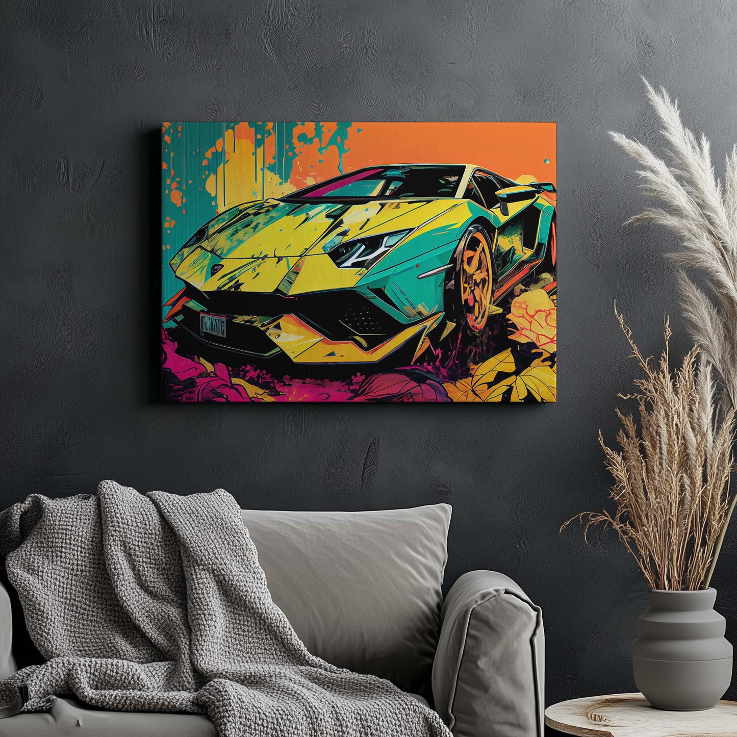 Lamborghini Aventador Color Sketch