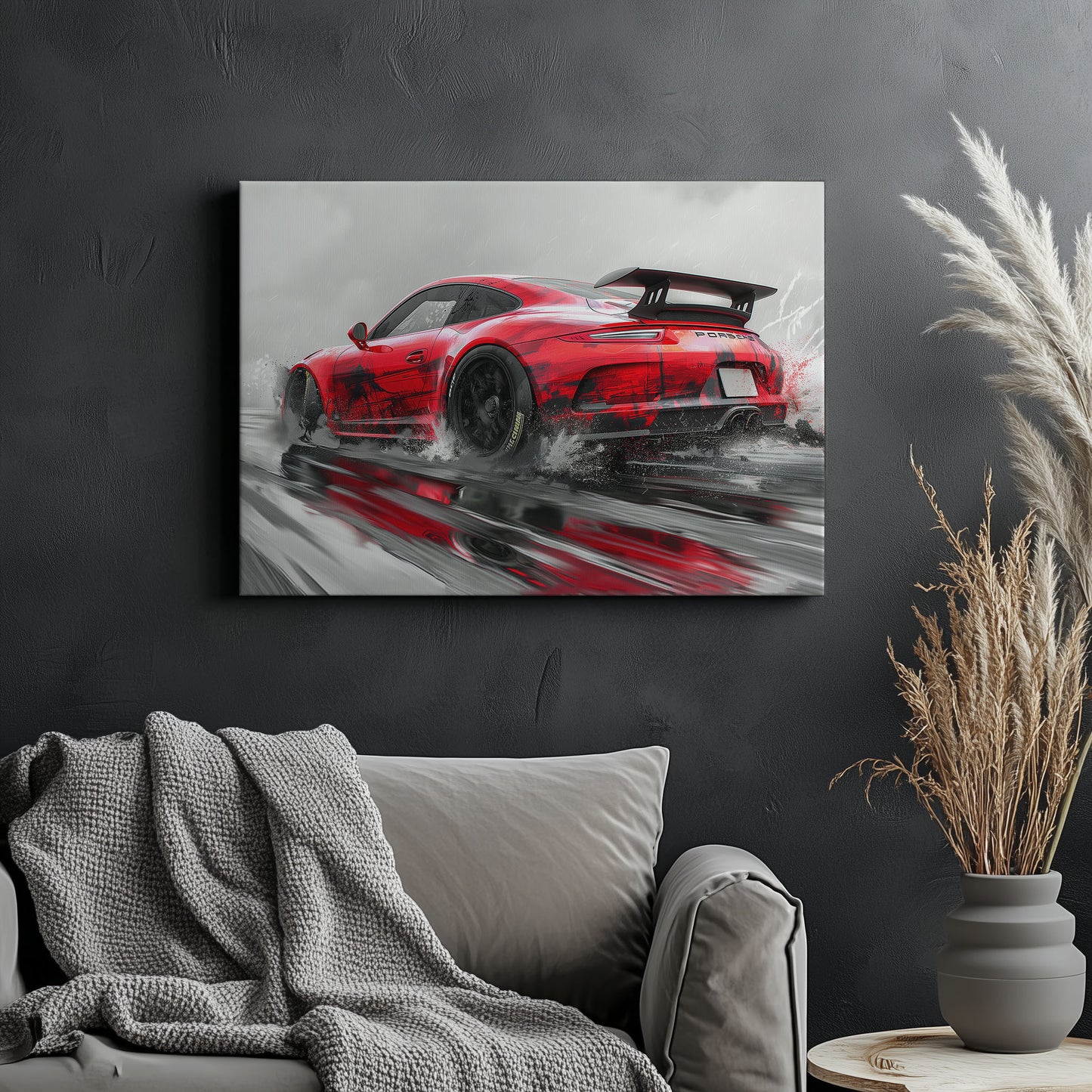 Porsche 911 Water Drift