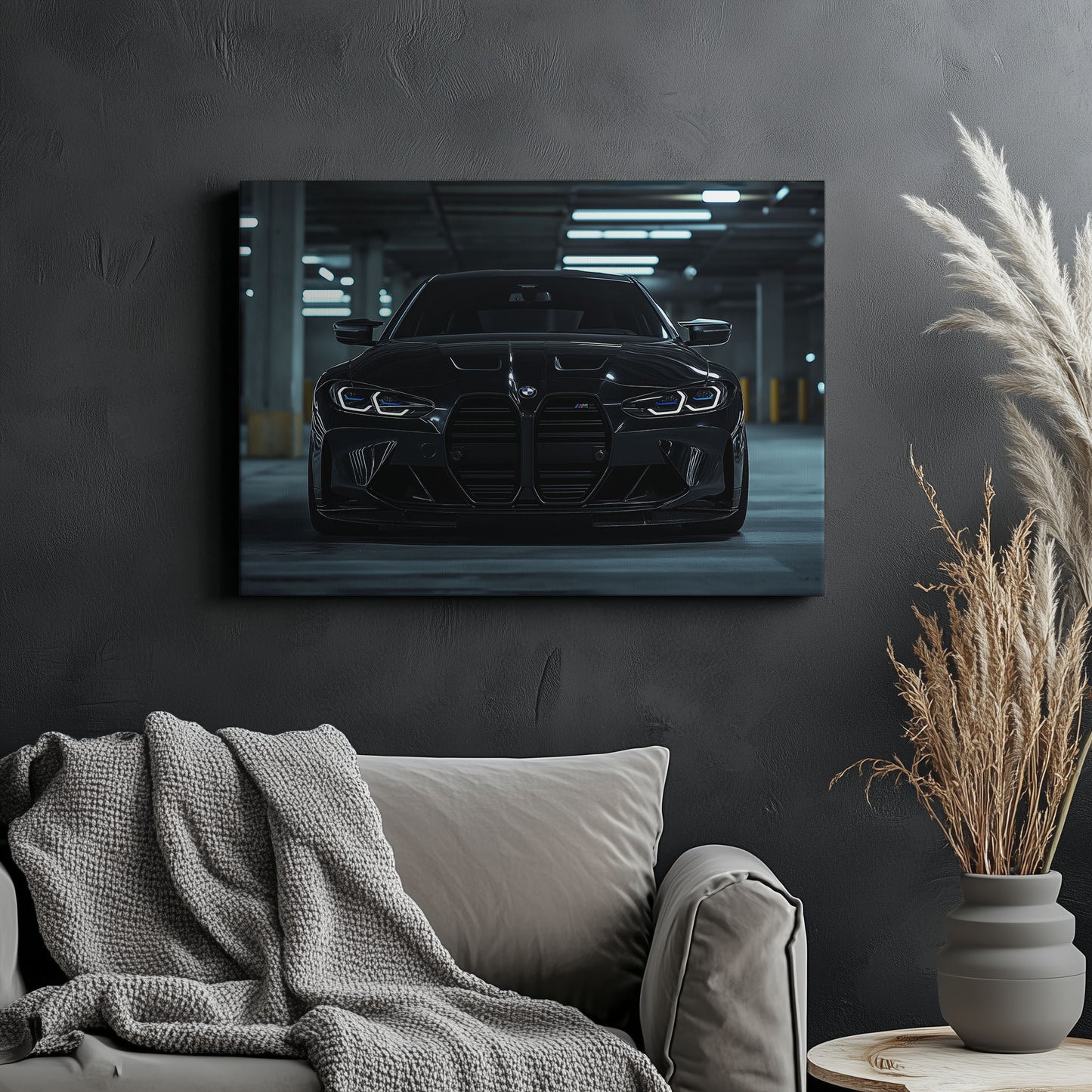 BMW M4 Garage Shooting