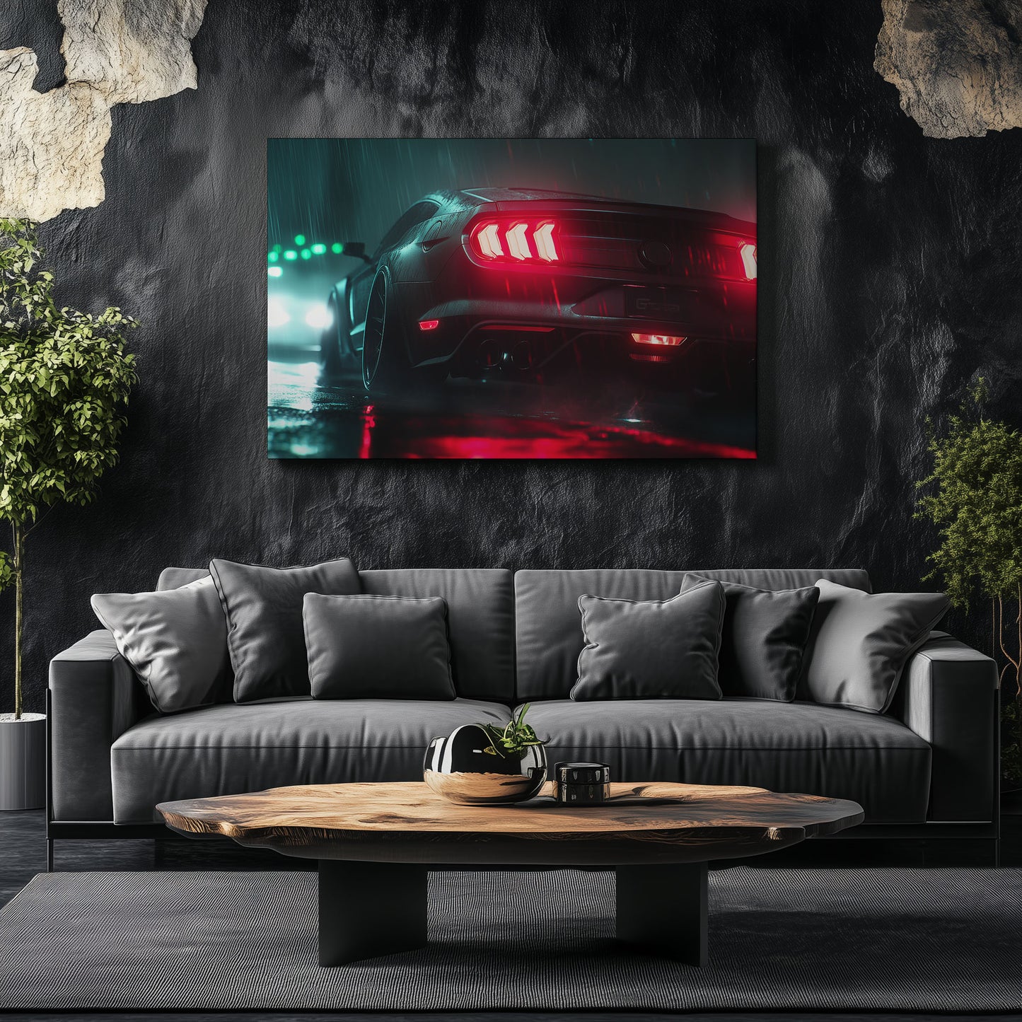 Ford Mustang Night Drive