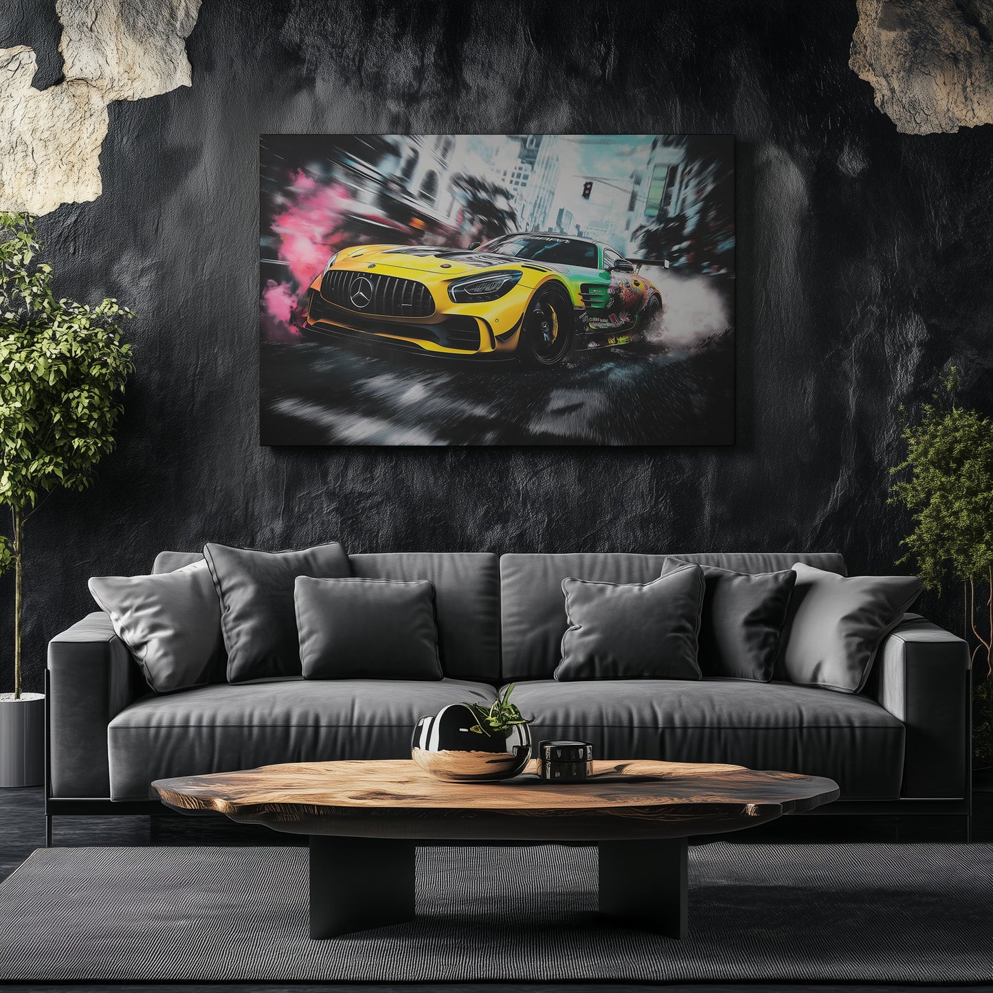 Mercedes AMG GT-R Illustration