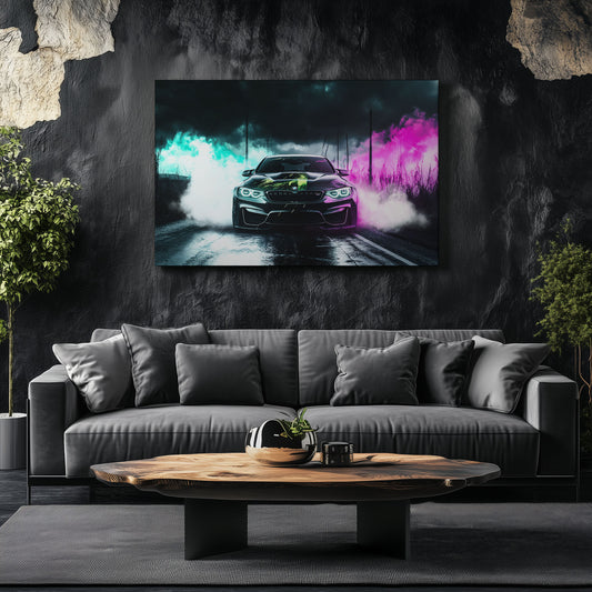 BMW M4 Smoking Night