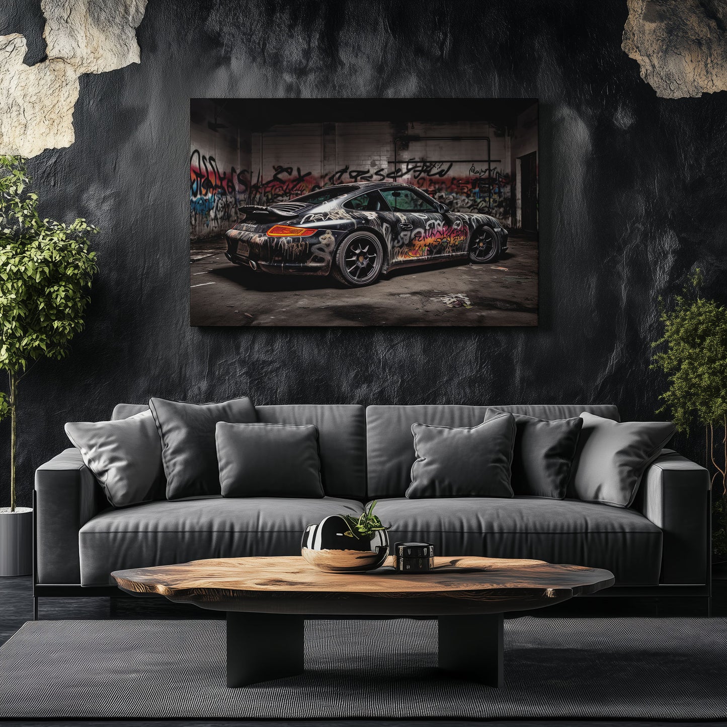Porsche 911 Graffiti Garage