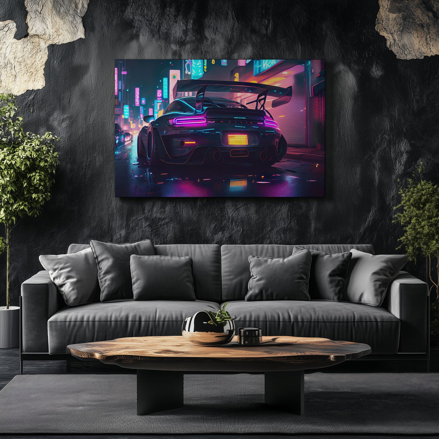 Porsche 911 Cyberpunk Style