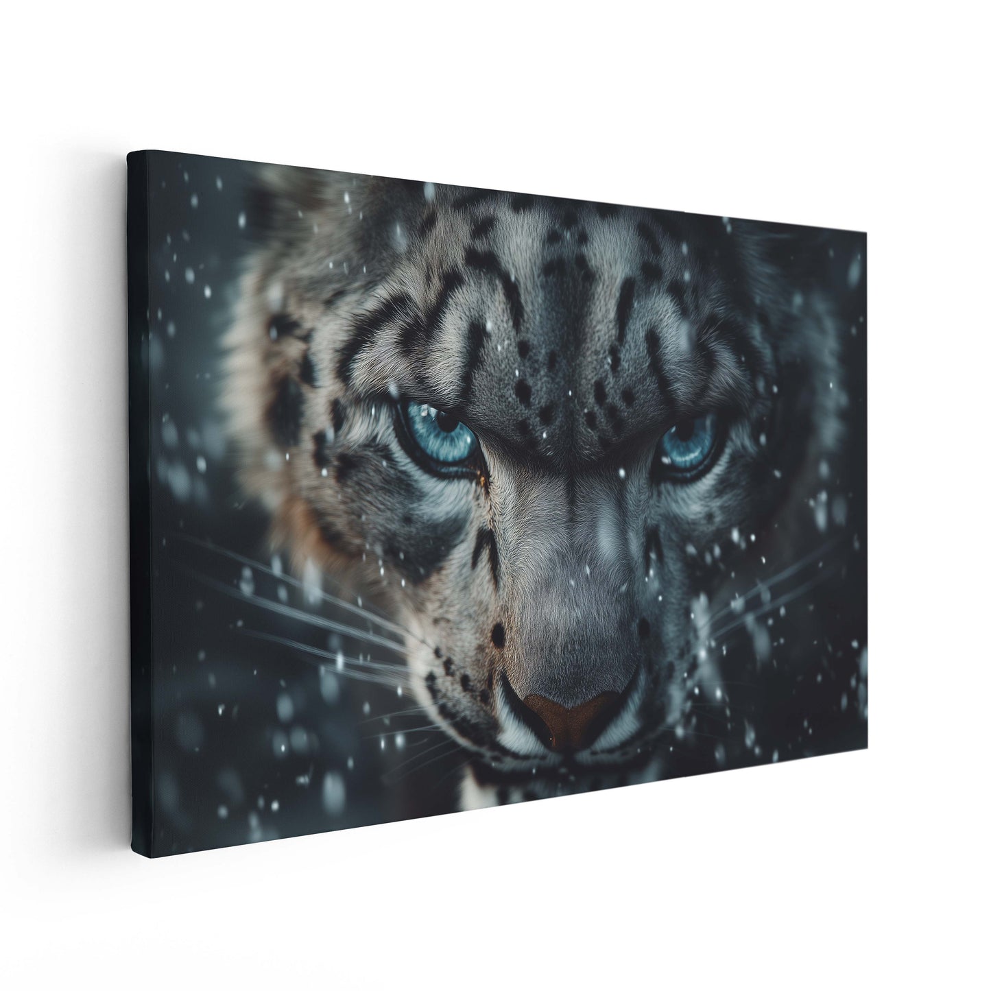 Majestic Snow Leopard Portrait