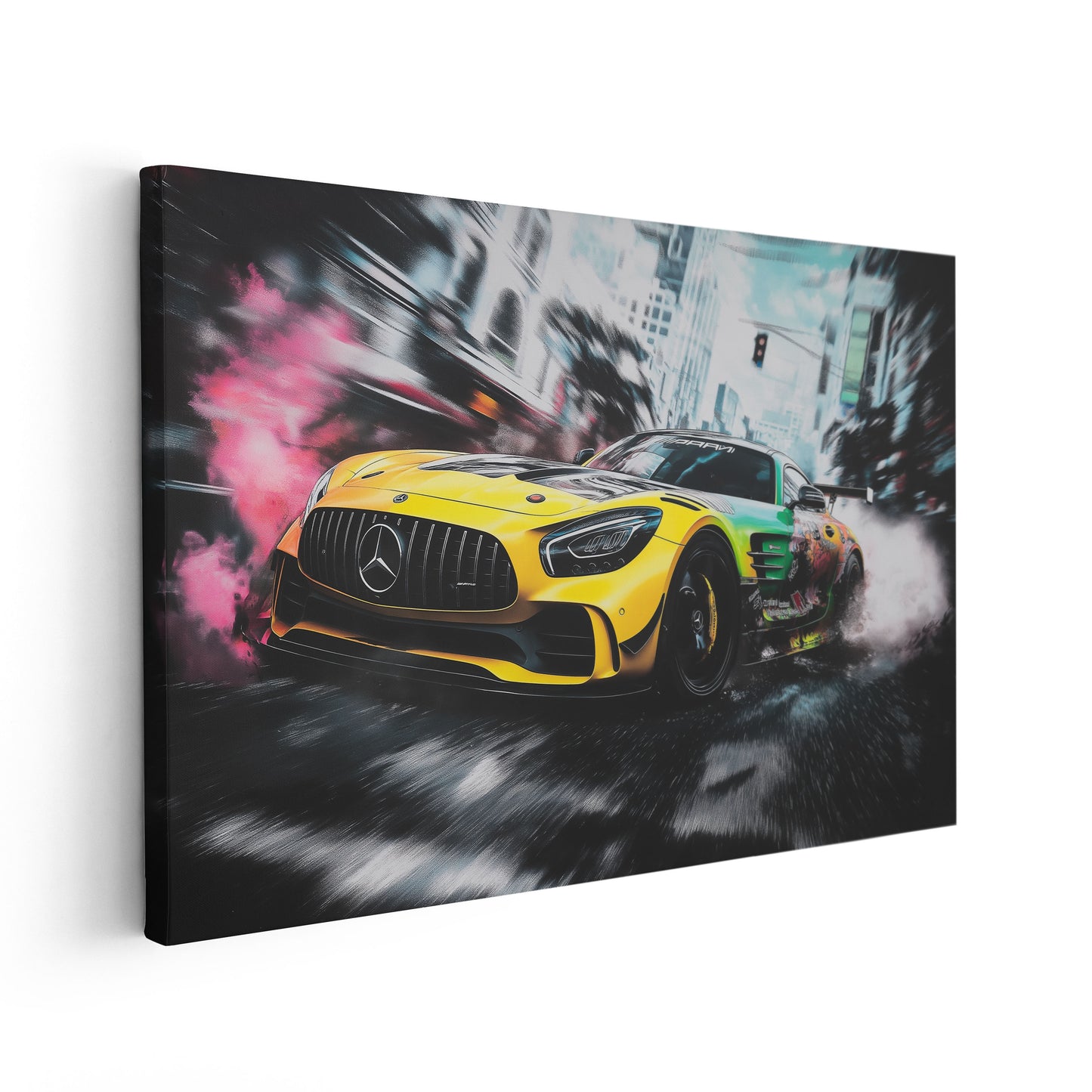 Mercedes AMG GT-R Illustration