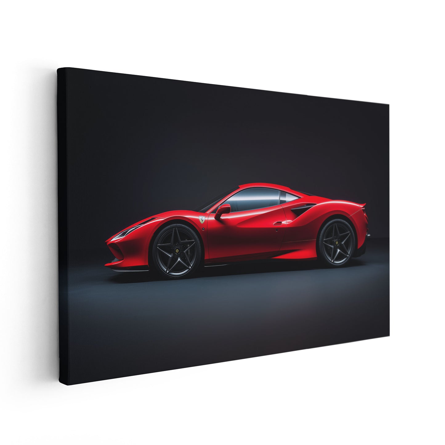 Ferrari F8 Sideview Red