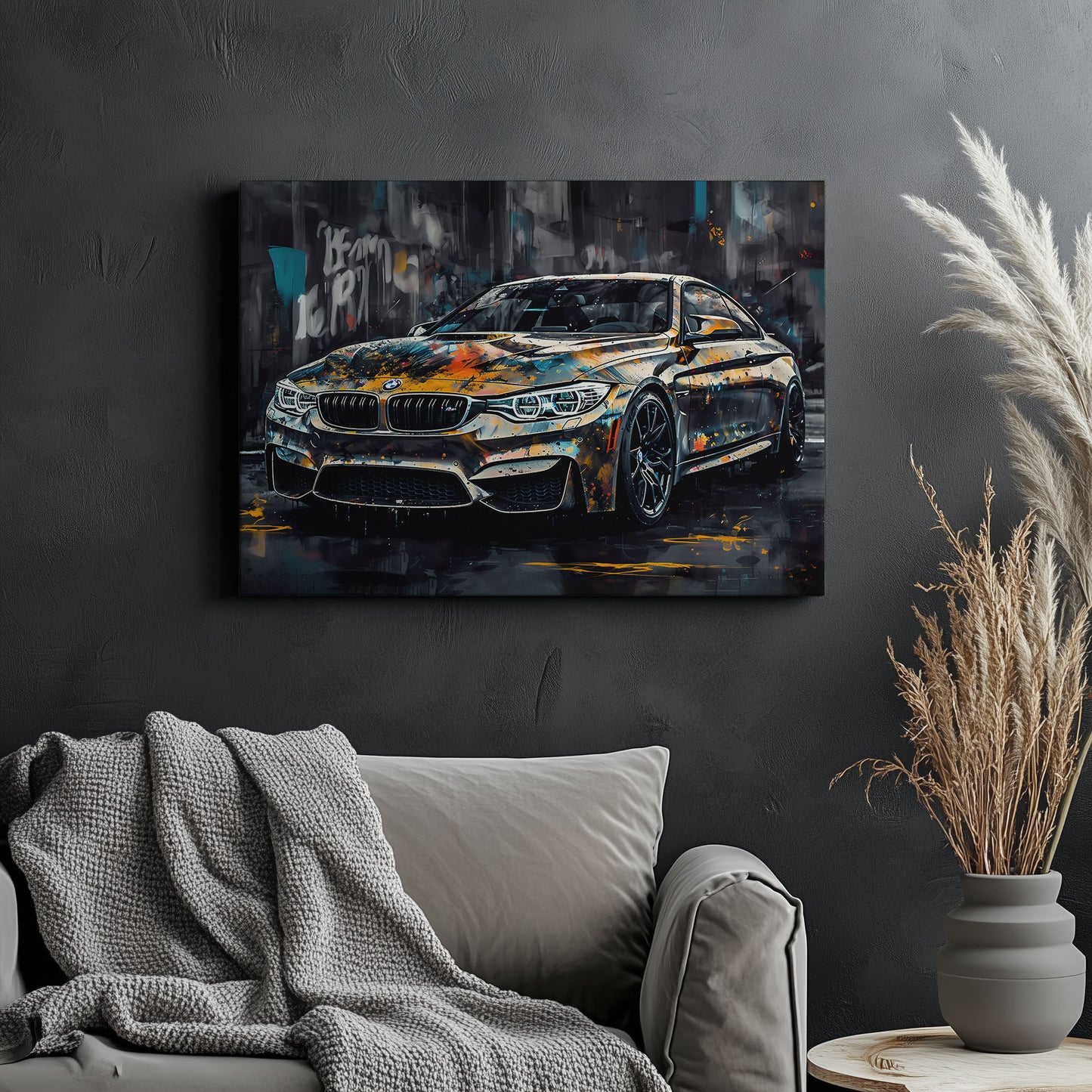 BMW M4 Graffiti Sketch