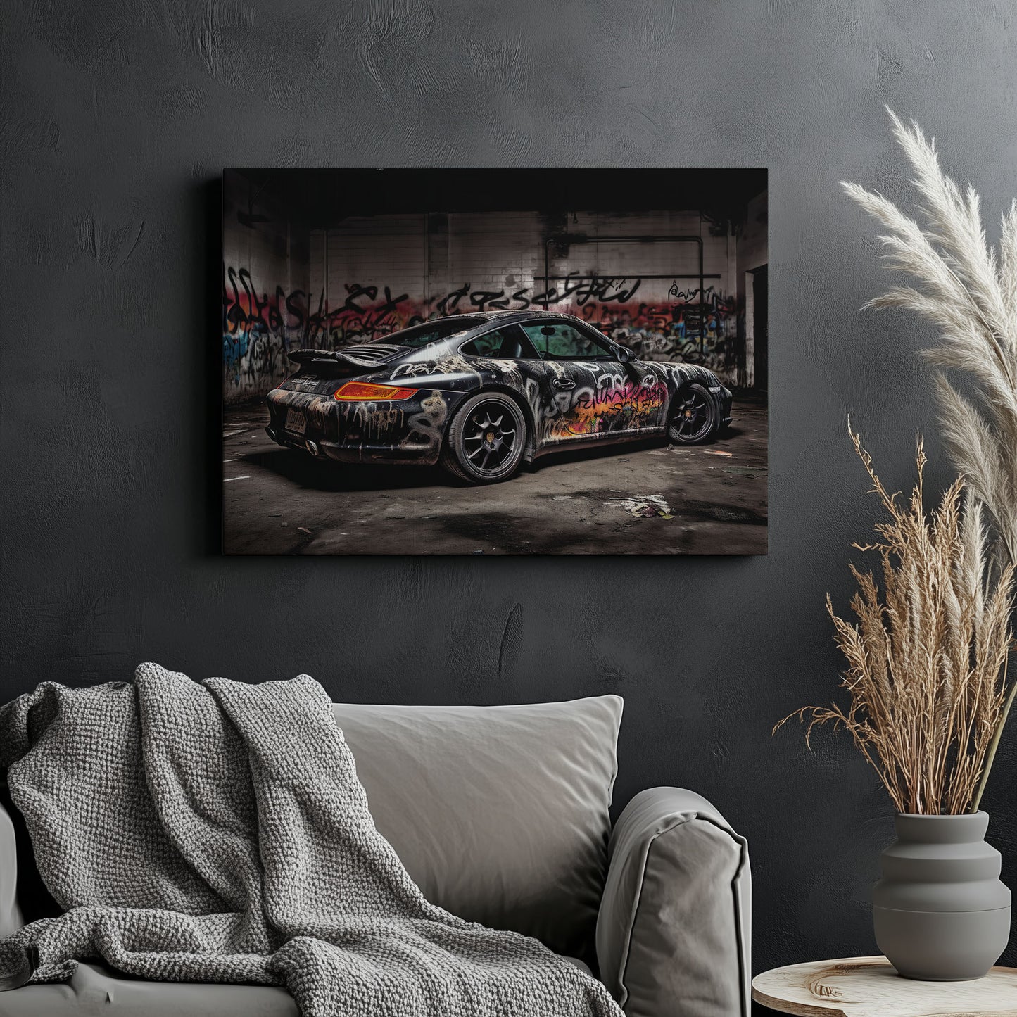 Porsche 911 Graffiti Garage