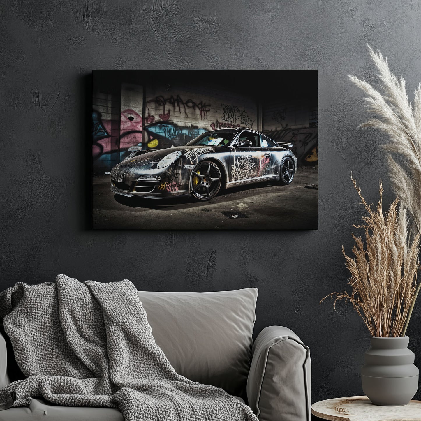 Porsche 911 Graffiti Hall