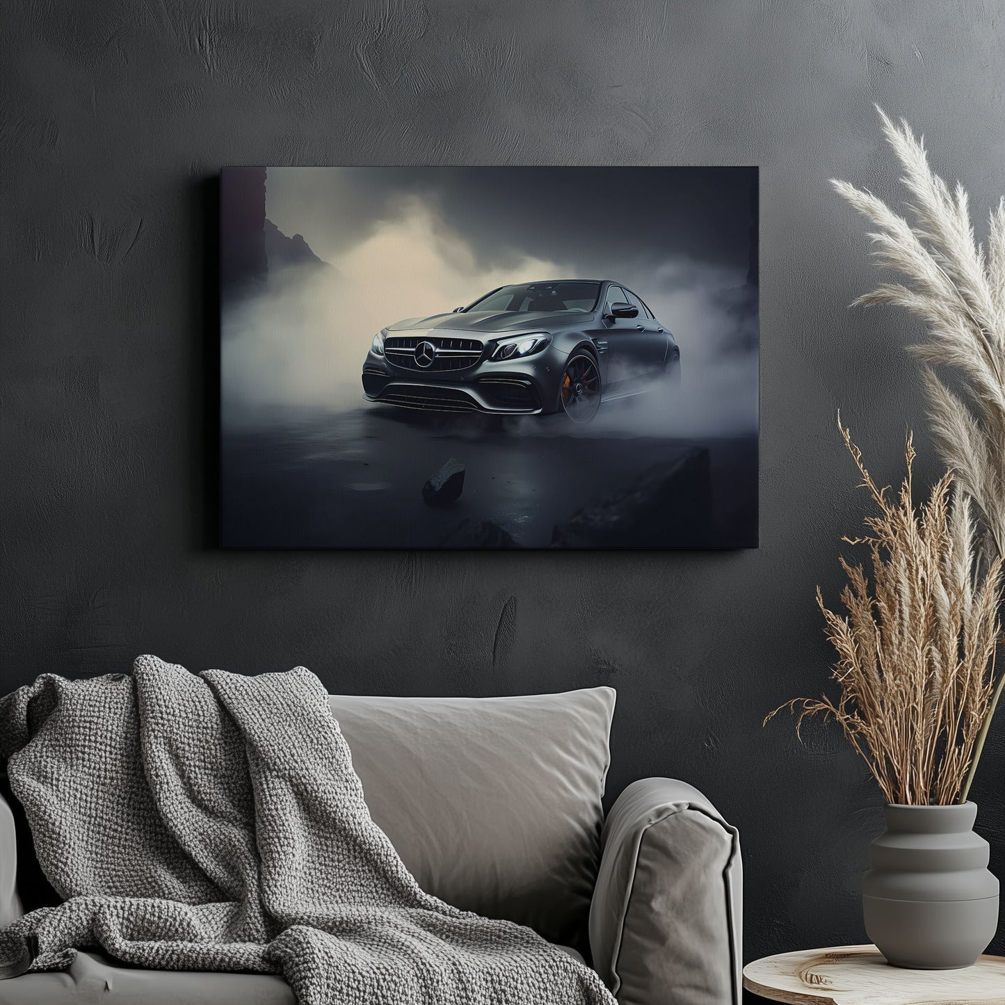 Mercedes E63 AMG Smoke