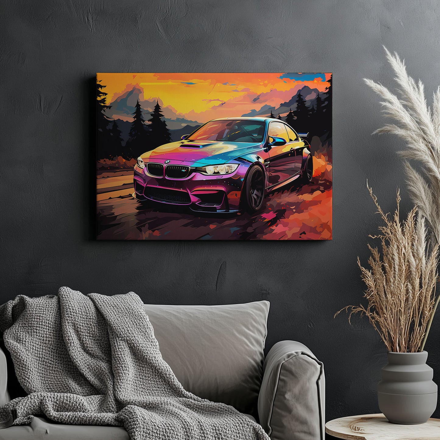 BMW M4 Sunset