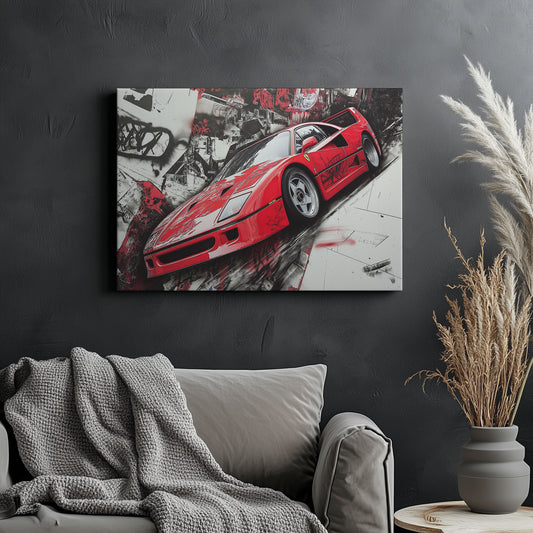 Ferrari F40 Graffiti