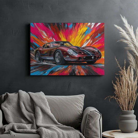 Colorful Ferrari 250 GTO